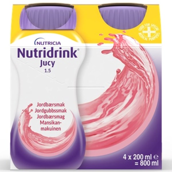 Nutridrink Jucy jordbær Nutridrink Jucy jordbær