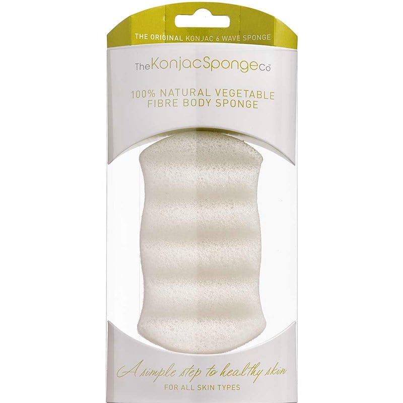 Konjac Sponge body hvid premium