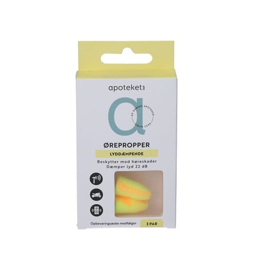 Apotekets lyddæmpende ørepropper