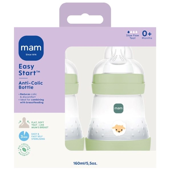MAM Easy Start anti-colic bottle green MAM Easy Start anti-colic bottle green