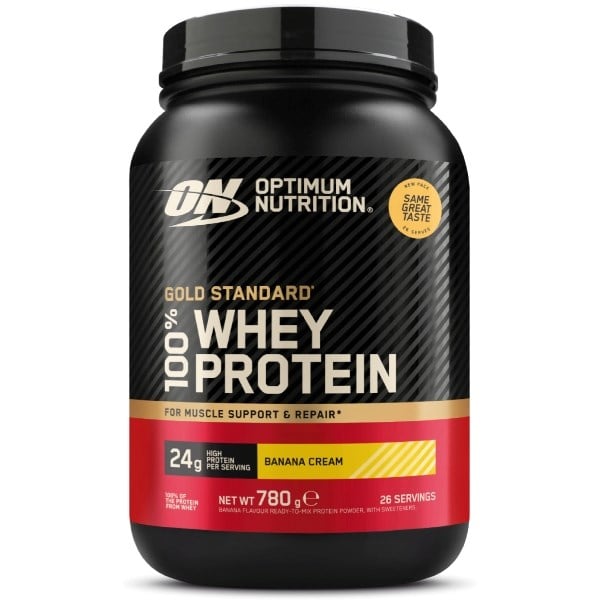Optimum Nutrition gold standard 100% whey protein banana cream