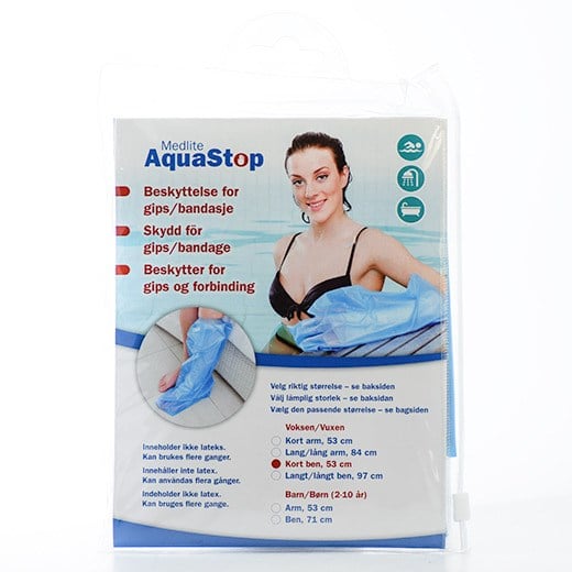 AquaStop beskyttelse voksen ben kort