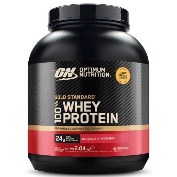 Optimum Nutrition gold standard 100% whey protein delicious strawberry