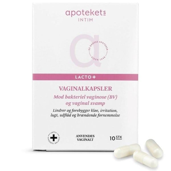 Apotekets Intim lacto+ vaginalkapsler Apotekets Intim lacto+ vaginalkapsler
