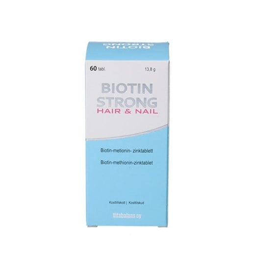 Biotin strong tabletter