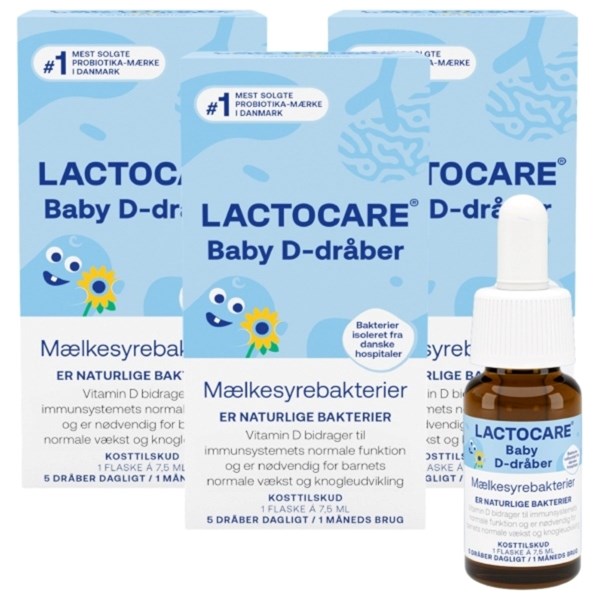 Lactocare Baby 3-pak