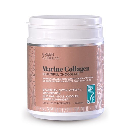 Green Goddess marine collagen beautiful chocolate