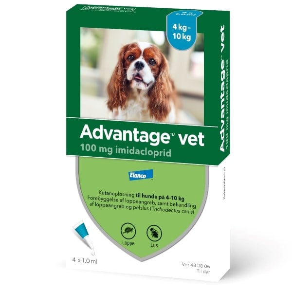 Advantage vet opløsning hund