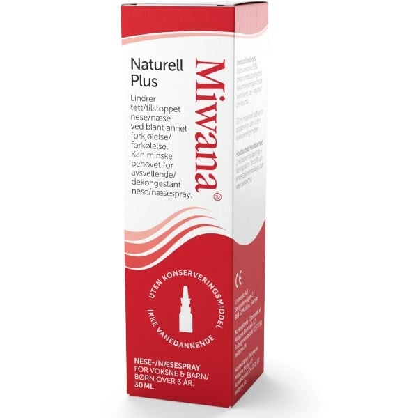 Miwana næsespray naturell plus Miwana næsespray naturell plus