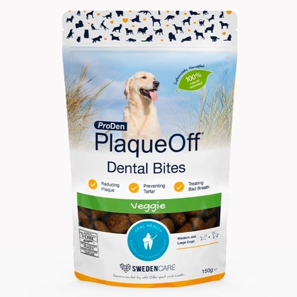 ProDen plaqueoff dental bites veggie