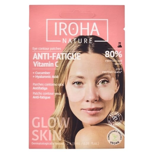 IROHA vitamin C eye contour patches