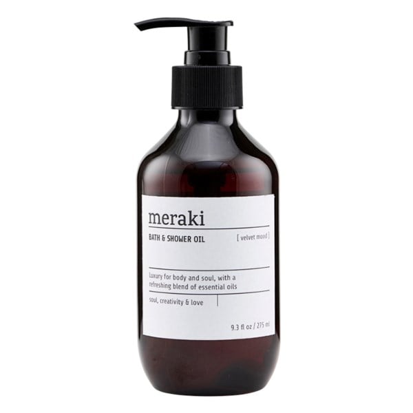 Meraki velvet mood bath & shower oil