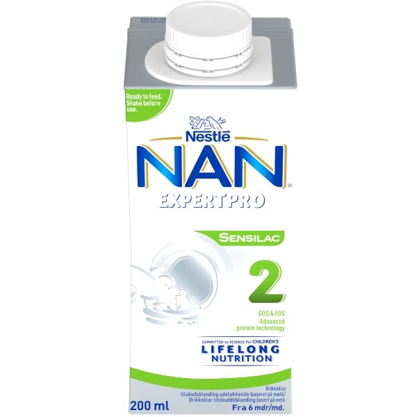 Nan expertpro sensilac 2 drikkeklar Nan expertpro sensilac 2 drikkeklar