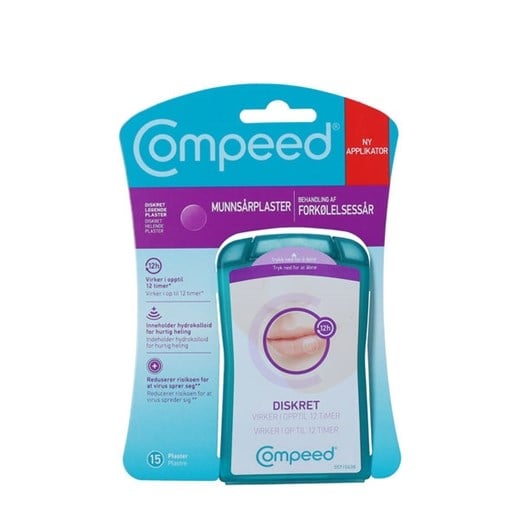 Compeed plaster til forkølelsessår