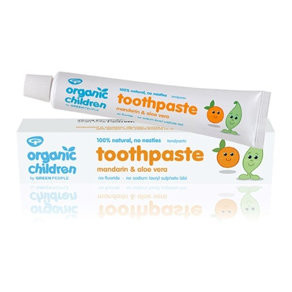Green People organic children toothpaste mandarin & aloe vera Green People organic children toothpaste mandarin & aloe vera