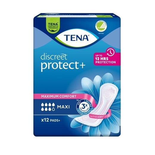 TENA Discreet protect+ maxi