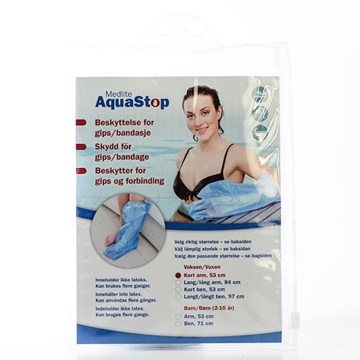 AquaStop beskyttelse voksen arm kort