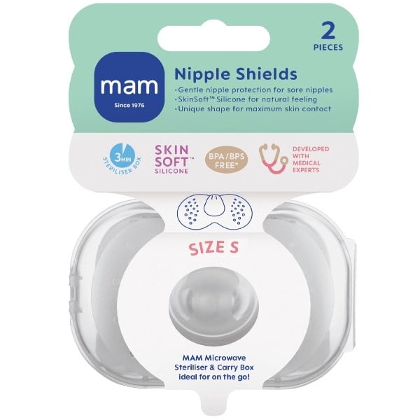 MAM nipple shields str. S