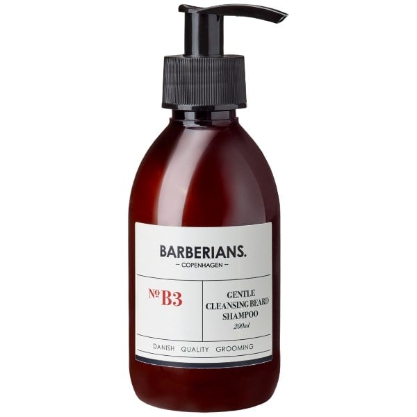 Barberians Copenhagen cleansing beard shampoo Barberians Copenhagen cleansing beard shampoo