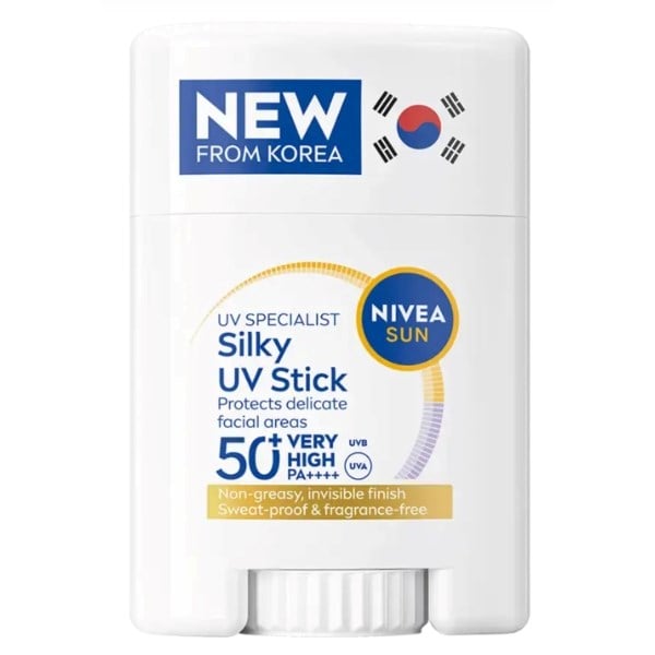 NIVEA Sun silky UV stick SPF50+
