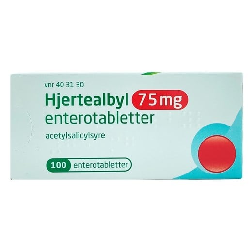 Hjertealbyl enterotabletter blister
