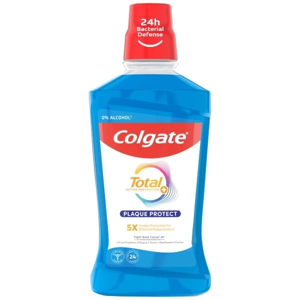 Colgate Total + plaque protect mundskyl