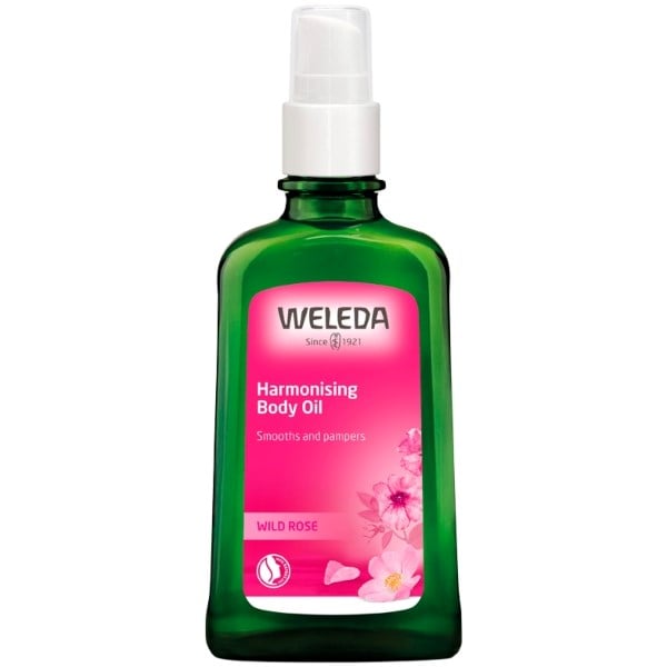 Weleda wild rose harmonising body oil