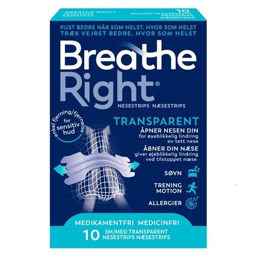 Breathe Right næsestrips