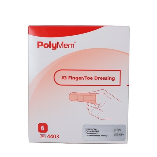 PolyMem finger/tå bandage PolyMem finger/tå bandage