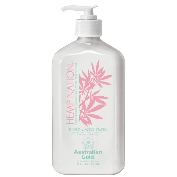 Australian Gold Hemp Nation kiwi & cactus water moisturizer