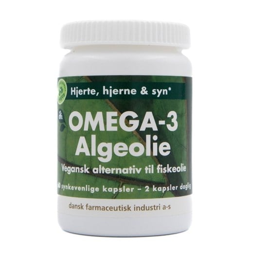 Grønne Vitaminer Omega-3 algeolie