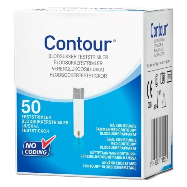 Contour teststrimler