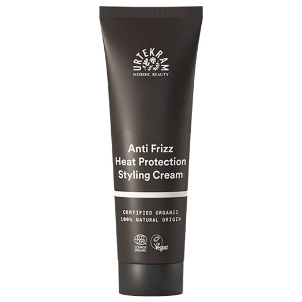 Urtekram anti-frizz heat protection styling cream