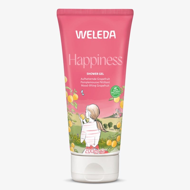 Weleda happiness shower gel grapefruit