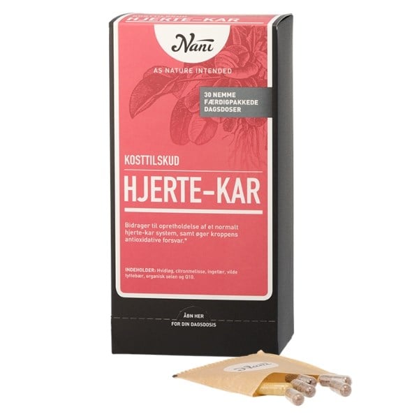 Nani kurpakke hjerte-kar