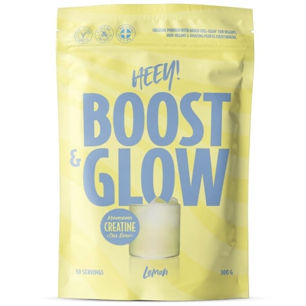 Heey! boost & glow creatine lemon