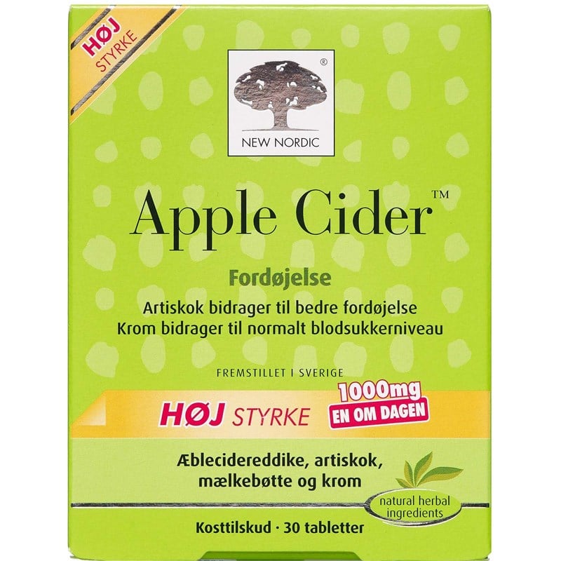 New Nordic apple cider tabletter