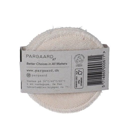 Pargaard genbrugelige rondeller naturhvid