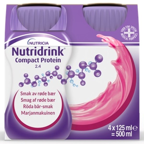 Nutridrink Compact Protein røde bær Nutridrink Compact Protein røde bær