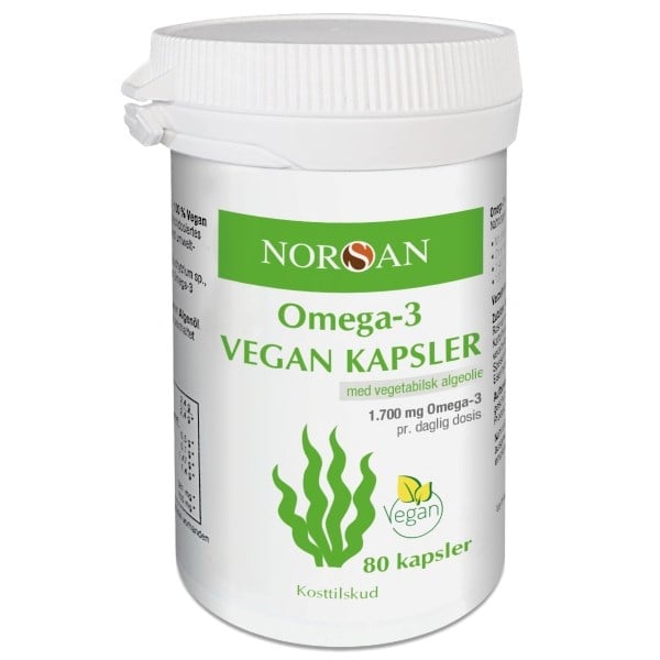 NORSAN Omega-3 vegan kapsler
