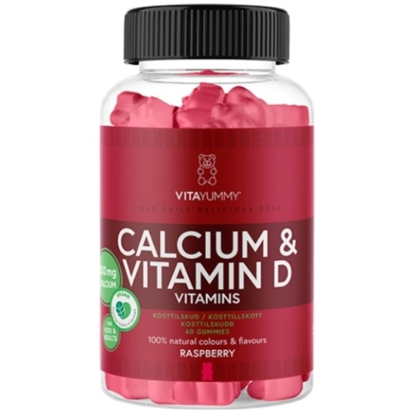 Vitayummy calcium & vitamin D raspberry