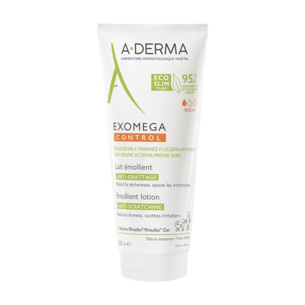 A-Derma Exomega control emollient lotion