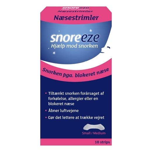 Snoreeze næsestrimler str. S/M
