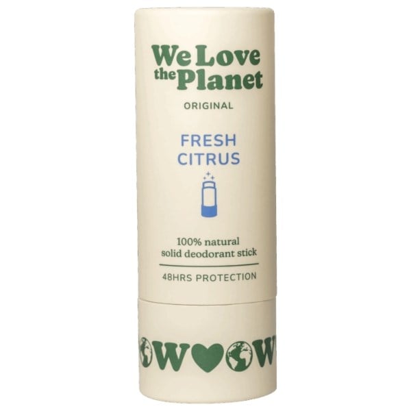 We Love The Planet deodorant stick fresh citrus