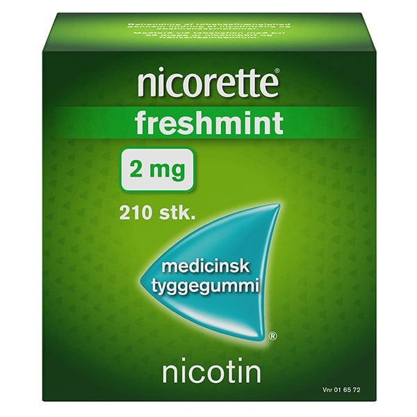 Nicorette nikotintyggegummi freshmint