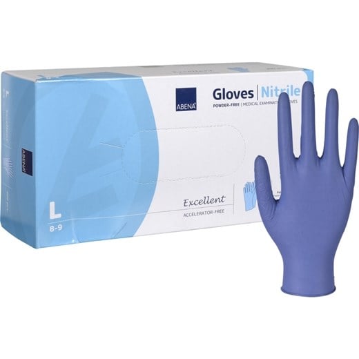 Abena acceleratorfri handske L