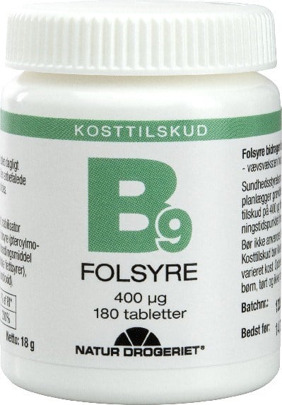 Natur Drogeriet b9 folsyre