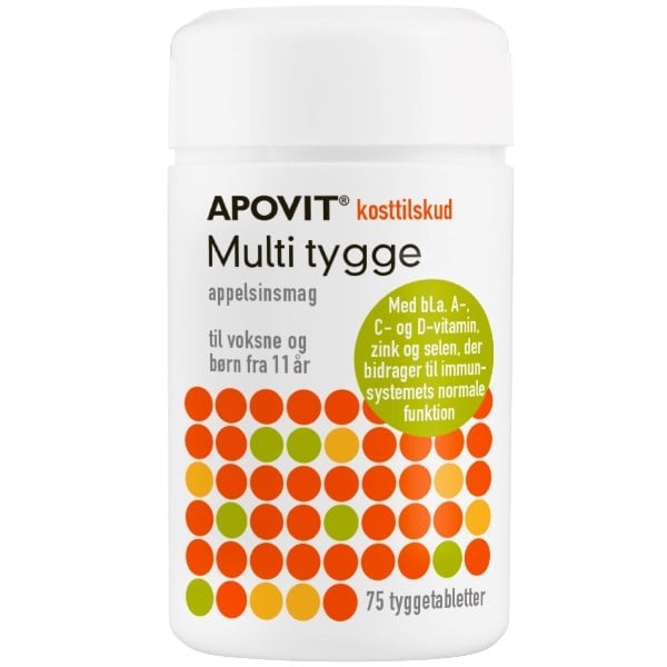 Apovit multi appelsin Apovit multi appelsin