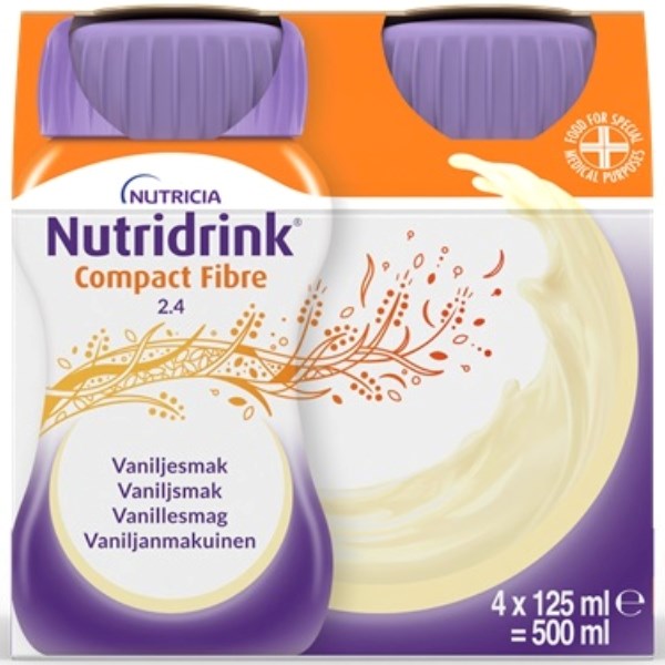 Nutridrink Compact Fibre vanilje