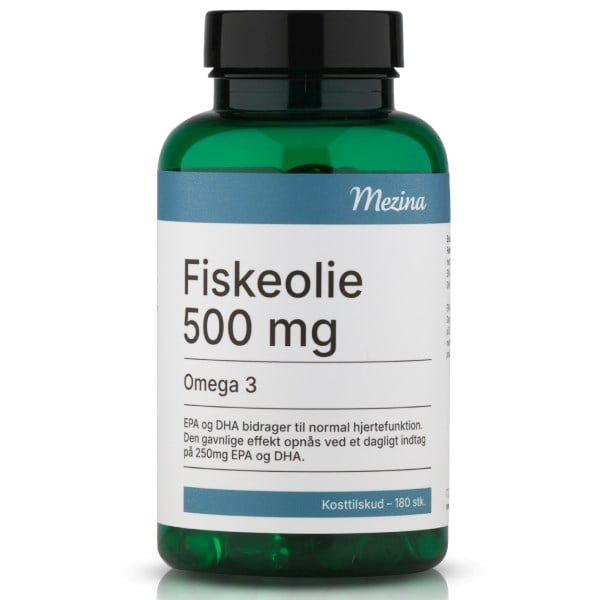 Mezina Green fiskeolie 500 mg